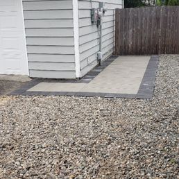 Yard bin area