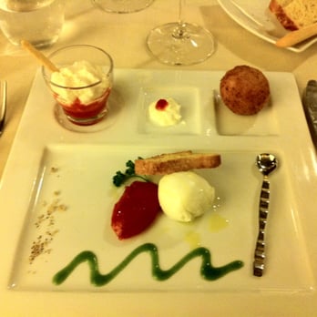 Il Buco - Buffalo milk entrée from traditional degustation. Really good. - Italian Near Me - Sorrento, NA Il Buco - Buffalo milk entrée from traditional degustation. Really good. - Italian Near Me - Sorrento, NA