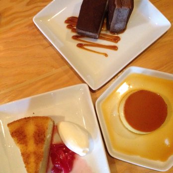 The Harvest Vine - Flan, ice cream sandwich, and olive oil wine cake - Tapas Bars Near Me - Seattle, Washington The Harvest Vine - Flan, ice cream sandwich, and olive oil wine cake - Tapas Bars Near Me - Seattle, Washington