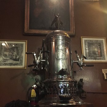 Caffe Reggio - 1902 cappuccino machine! (First one was made in 1901 so this is just like the original!) - Italian Near Me - New York, New York Caffe Reggio - 1902 cappuccino machine! (First one was made in 1901 so this is just like the original!) - Italian Near Me - New York, New York