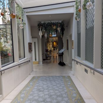 The Merrion Hotel - Hallway to gardens - Hotels Near Me - Dublin, D The Merrion Hotel - Hallway to gardens - Hotels Near Me - Dublin, D