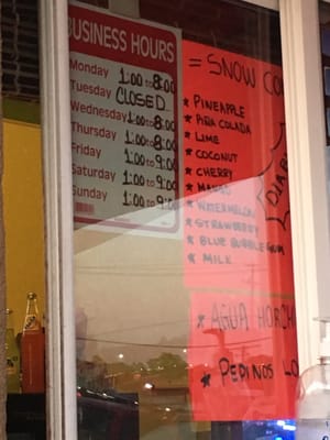 Menu photo 7 Botanas Lokas Kennedale, TX