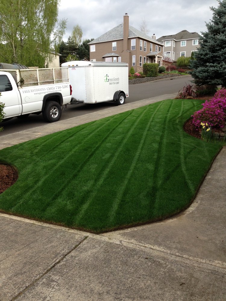 Slide of Green Growth Landscape Maintenance