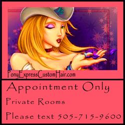 Pony Express Custom Hair