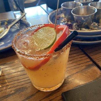 STIRR - bell pepper margarita - Cocktail Bars Near Me - Dallas, Texas STIRR - bell pepper margarita - Cocktail Bars Near Me - Dallas, Texas