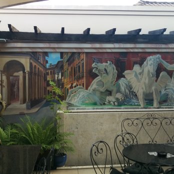 Milestone Hotel Leichhardt - Mural in Beer Garden - Bistros Near Me - Sydney, NSW