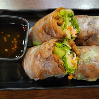 OMELI Kitchen - BBQ Pork Spring Rolls - Vietnamese Near Me - Fullerton, California