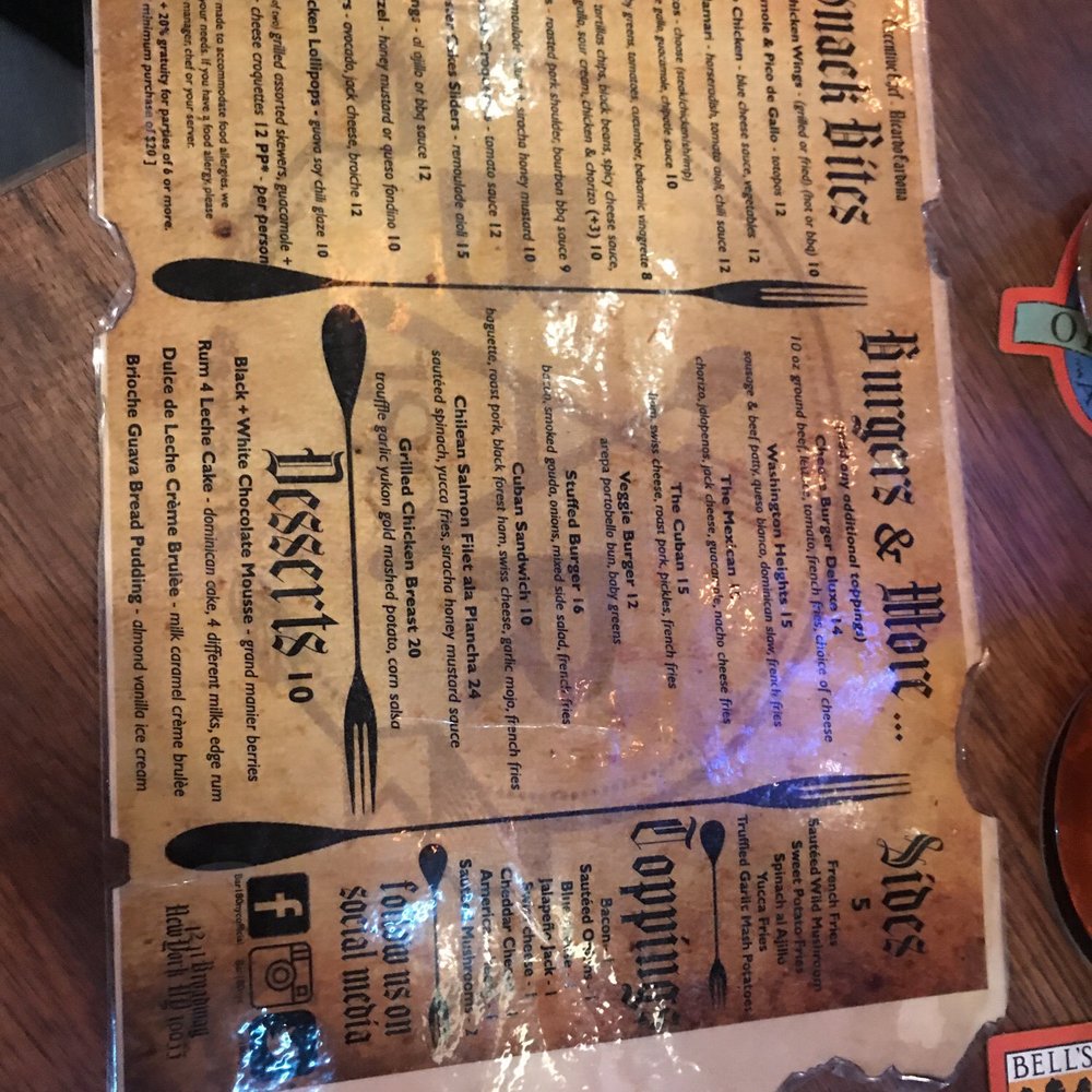 Bar180 - Cool menu - New American Near Me - New York, New York Bar180 - Cool menu - New American Near Me - New York, New York