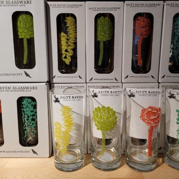 Salty Raven - Drinking glasses - Women's Clothing Near Me - Cannon Beach, Oregon