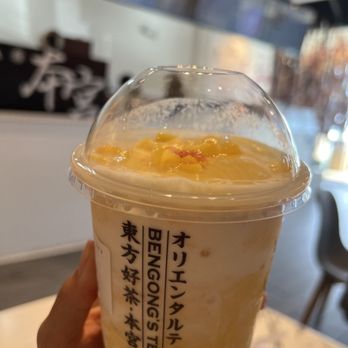 BenGong's Tea - Arcadia - Mango Pomelo Sago - Bubble Tea Near Me - Arcadia, California