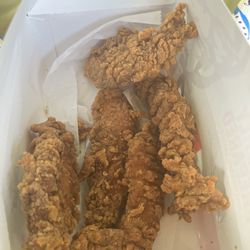 KFC - Overcooked dry so called chicken tenders