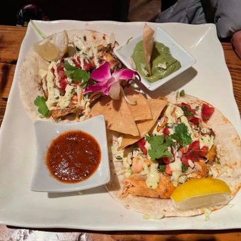 Sur at The Barnyard - Grilled Fresh Salmon Tacos or Steak Tacos - New American Near Me - Carmel, California Sur at The Barnyard - Grilled Fresh Salmon Tacos or Steak Tacos - New American Near Me - Carmel, California