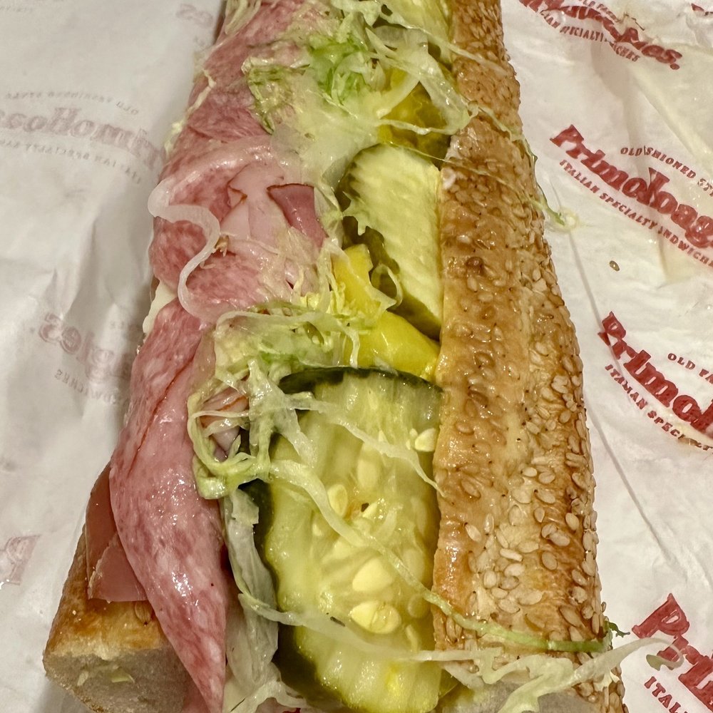 PrimoHoagies - Fantastic Italian on seeded rolls. - Sandwiches Near Me - Summerville, South Carolina PrimoHoagies - Fantastic Italian on seeded rolls. - Sandwiches Near Me - Summerville, South Carolina