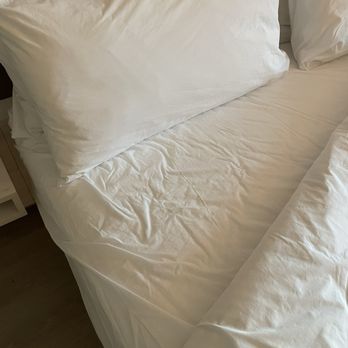 AC Hotel Waco Downtown - Original room I checked into - very apparent the bedsheets were NOT changed and previously slept in. - Hotels Near Me - Waco, Texas AC Hotel Waco Downtown - Original room I checked into - very apparent the bedsheets were NOT changed and previously slept in. - Hotels Near Me - Waco, Texas
