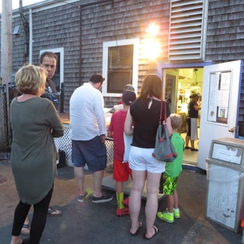 Back Door Donuts - Almost our turn! 8/2014 - Bakeries Near Me - Oak Bluffs, Massachusetts