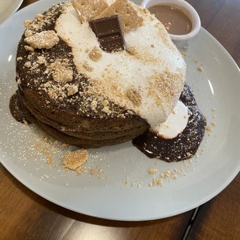 Belly Cake - smores pancake - Pancakes Near Me - Bayside, New York Belly Cake - smores pancake - Pancakes Near Me - Bayside, New York