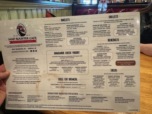 Menu photo 5 Mad Rooster Cafe - Milwaukee West Milwaukee, WI