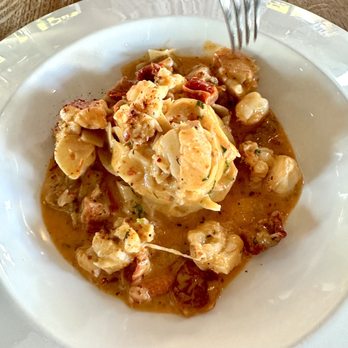 Allora - Lobster fettuccine.  Lobster was delicious but and the noodle ball was to detract from the fact that there wasn't much lobster. - Wine Bars Near Me - Sacramento, California