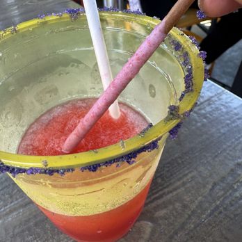 Rita's Turbine Blenders - Edible swizzle stick Rita's Strawberry Margarita - Juice Bars & Smoothies Near Me - Anaheim, California Rita's Turbine Blenders - Edible swizzle stick Rita's Strawberry Margarita - Juice Bars & Smoothies Near Me - Anaheim, California