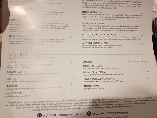 Menu photo 7 Green Gateau Lincoln, NE