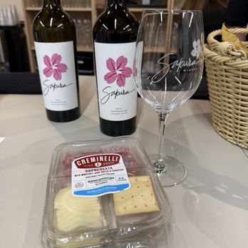 Sakura Winery - Charcuterie snacks to go with your tasting. - Wine Tasting Room Near Me - Livermore, California