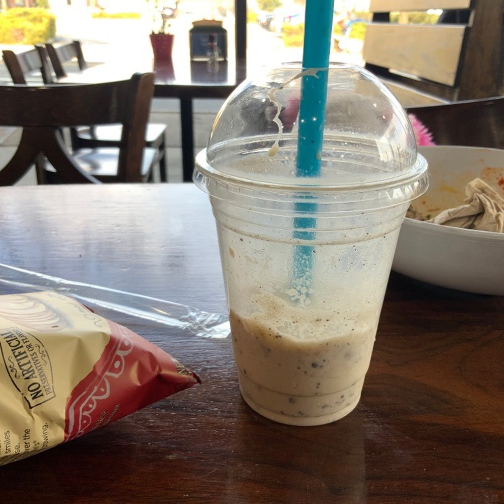 Sweet Leaf - This photo is a picture of my milk shake from sweet leaf and it is delicious - Ice Cream & Frozen Yogurt Near Me - Vienna, Virginia Sweet Leaf - This photo is a picture of my milk shake from sweet leaf and it is delicious - Ice Cream & Frozen Yogurt Near Me - Vienna, Virginia