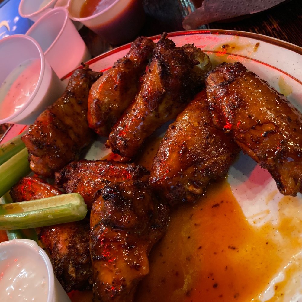 The Lodge - Smoked Chicken Wings are so good - Sports Bars Near Me - Fort Myers, Florida The Lodge - Smoked Chicken Wings are so good - Sports Bars Near Me - Fort Myers, Florida