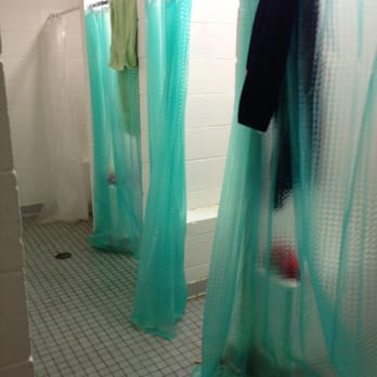 Nathan Bedford Forrest State Park - The showers of the group cabin - Parks Near Me - Eva, Tennessee