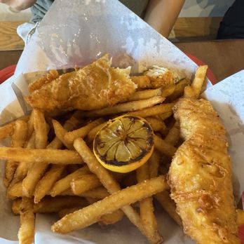 Fins n Wings - Halibut fish and chips - Chicken Wings Near Me - Orange, California Fins n Wings - Halibut fish and chips - Chicken Wings Near Me - Orange, California