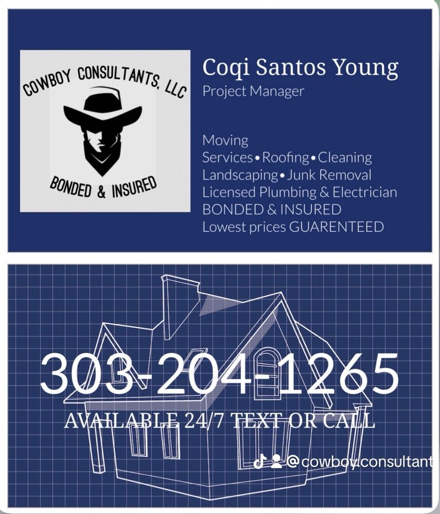 Slide of Cowboy Consultants