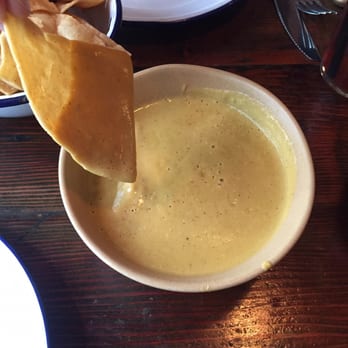 BAR Ama - Vegan cashew poblano queso dip. Pretty decent for cashew dip - Tex-Mex Near Me - Los Angeles, California