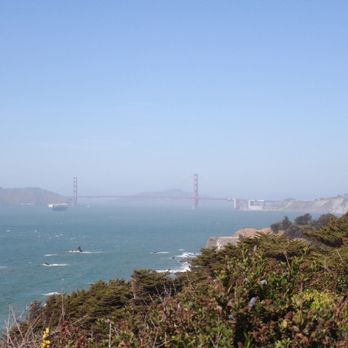 Lands End Trail - First view of the golden gate!  IG: @ohmyono - Hiking Near Me - San Francisco, California