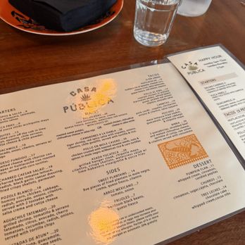 Casa Publica - Menú - Mexican Near Me - Brooklyn, New York Casa Publica - Menú - Mexican Near Me - Brooklyn, New York