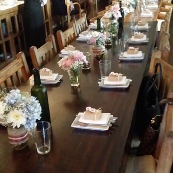 Caffe Concerto - Bridal shower decorations (rustic theme) - Pizza Near Me - Los Angeles, California Caffe Concerto - Bridal shower decorations (rustic theme) - Pizza Near Me - Los Angeles, California