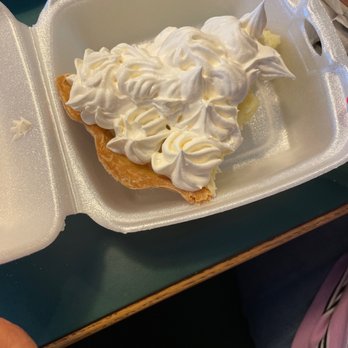 Yogi's Diner - a piece of pie with whipped cream - Breakfast & Brunch Near Me - Vicksburg, Michigan Yogi's Diner - a piece of pie with whipped cream - Breakfast & Brunch Near Me - Vicksburg, Michigan