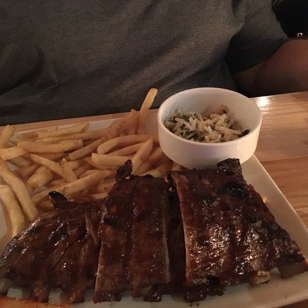 Black Oak Grill - Ribs with Jacama slaw. - American Near Me - Branson, Missouri
