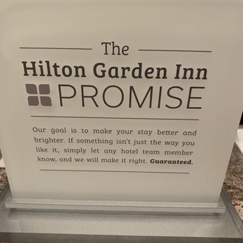 Hilton Garden Inn Independence - Fake ass customer promise - Hotels Near Me - Independence, Missouri