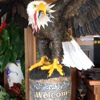 Panya Thai Kitchen - This statue at entrance seems anti-American to me... - Thai Near Me - Escondido, California