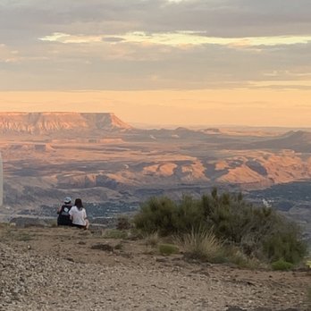 Red Rock Humvee Tour - Sunset view when you reach the top - ATV Rentals/Tours Near Me - Hurricane, Utah