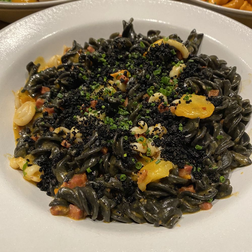 Chickadee - Squid Ink Fusilli - New American Near Me - Boston, Massachusetts