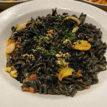 Chickadee - Squid Ink Fusilli - New American Near Me - Boston, Massachusetts