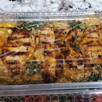 Sofia's Mediterranean Grill - Grilled Chicken Breast over Spinach and Orzo - Greek Near Me - Hasbrouck Heights, New Jersey Sofia's Mediterranean Grill - Grilled Chicken Breast over Spinach and Orzo - Greek Near Me - Hasbrouck Heights, New Jersey