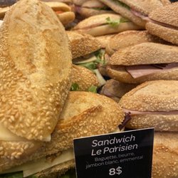 Boulangerie Ange - Sandwich section.