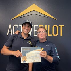 ActivePILOT - CFI Roman and happy soloing guy!