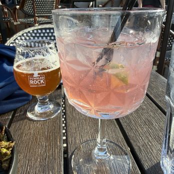 Tumbled Rock Brewery & Kitchen - Champagne cosmo and Devils Doorway - Pizza Near Me - Baraboo, Wisconsin Tumbled Rock Brewery & Kitchen - Champagne cosmo and Devils Doorway - Pizza Near Me - Baraboo, Wisconsin