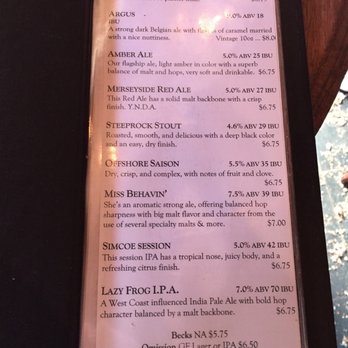 Offshore Ale - Beer list 5/18/19 - Breweries Near Me - Oak Bluffs, Massachusetts