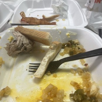 New Quality Restaurant - a half eaten meal in a styrofoam container - Breakfast & Brunch Near Me - Philadelphia, Pennsylvania New Quality Restaurant - a half eaten meal in a styrofoam container - Breakfast & Brunch Near Me - Philadelphia, Pennsylvania