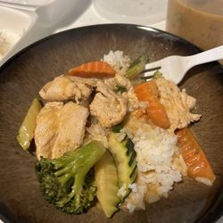 Little Blue Elephant - Panang curry and rice