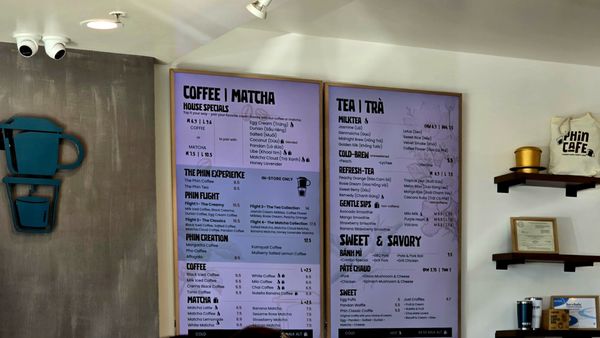 Menu photo 1 Phin Cafe Campbell, CA Menu photo 1 Phin Cafe Campbell, CA