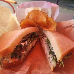 Trout Salad Sandwich